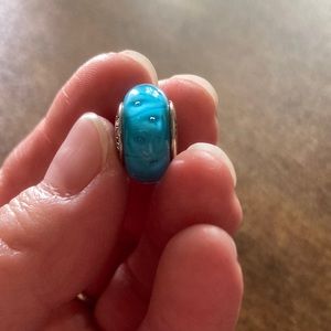 Pandora glass charm